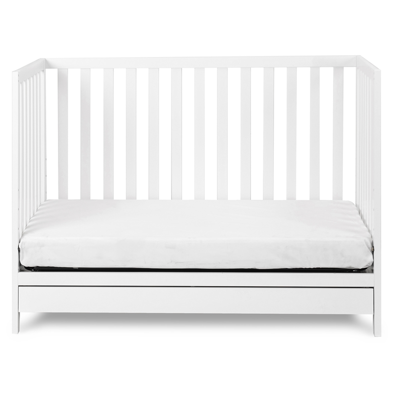 AFG Mila 3-in-1 Convertible Crib in White