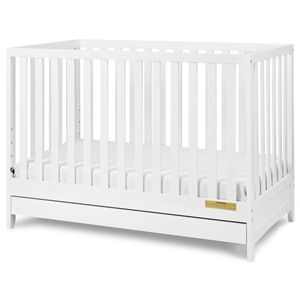 AFG Mila 3-in-1 Convertible Crib in White