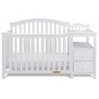 AFG Baby Furniture Kali 4-in-1 Convertible Crib and Changer White