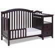 AFG Baby Furniture Kali 4-in-1 Convertible Crib and Changer Espresso