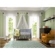 AFG Baby Furniture Naomi Solid Wood 4-in-1 Convertible Crib in Gray
