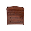 AFG Baby Furniture Leila II Solid Wood 3-Drawers Changing Table in Cherry