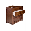 AFG Baby Furniture Leila II Solid Wood 3-Drawers Changing Table in Espresso