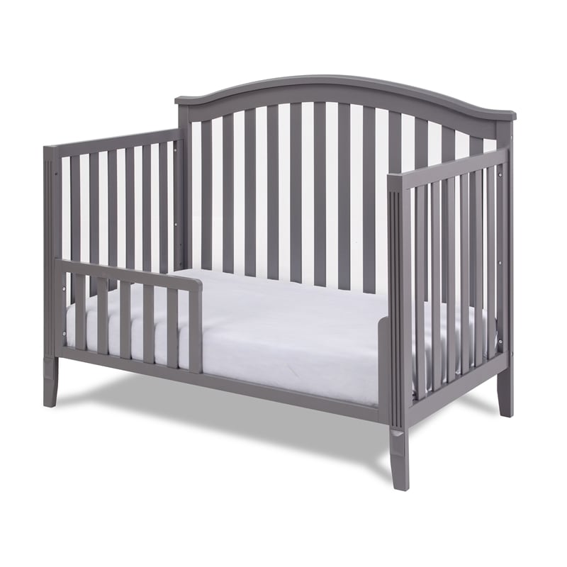 AFG Baby Furniture Kali Toddler Bed Guardrail Gray
