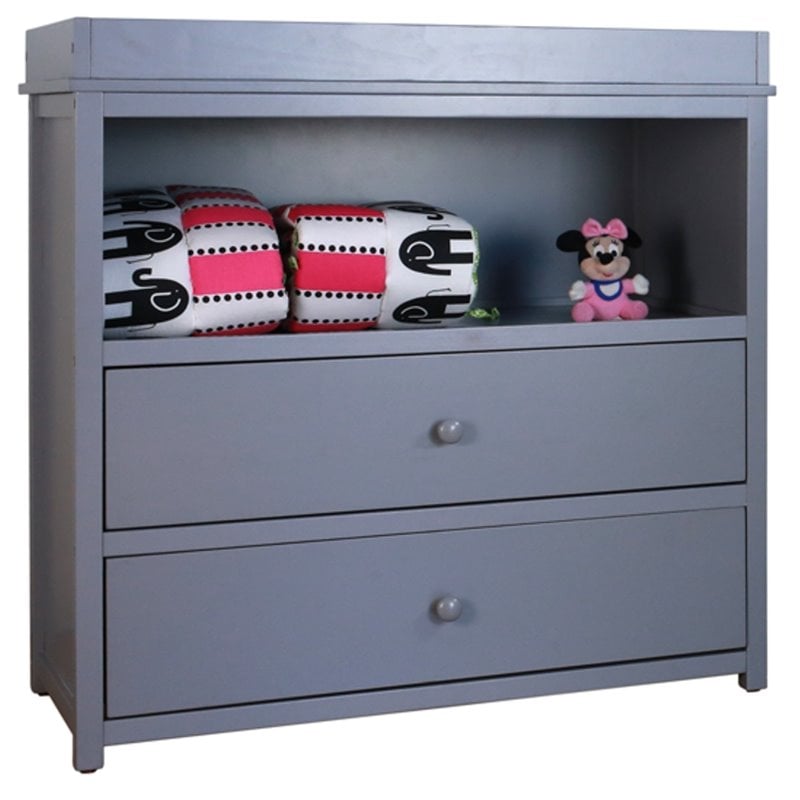 baby chest of drawers and changing table