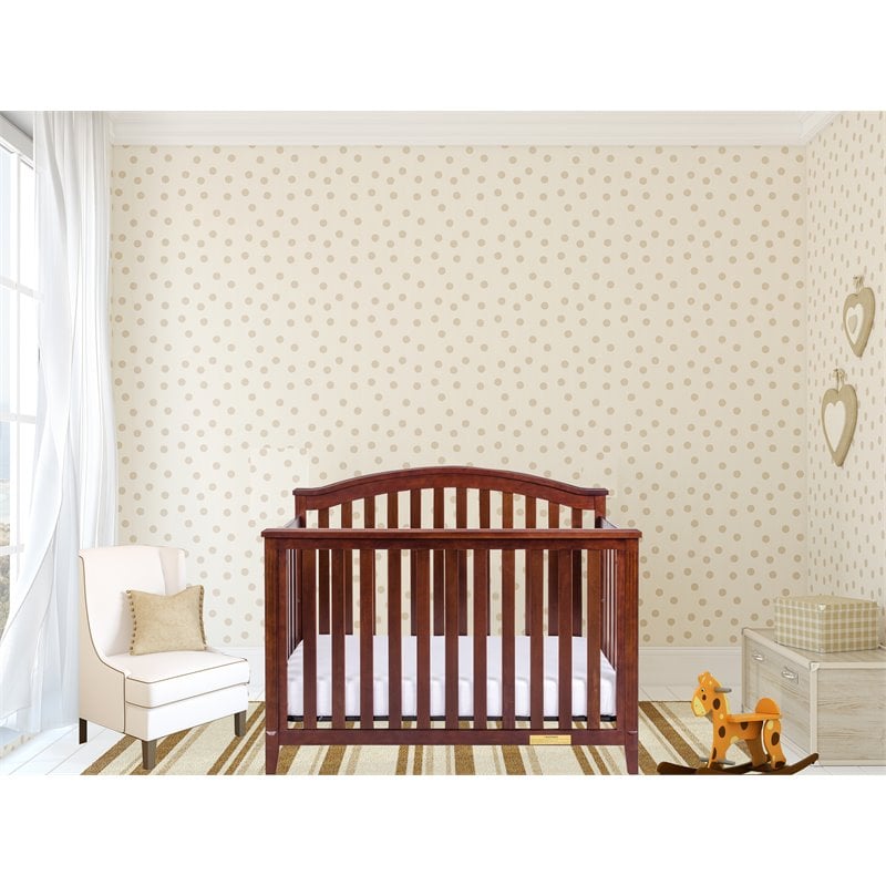 AFG Baby Furniture Kali II 4-in-1 Convertible Crib Espresso