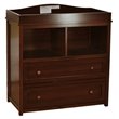 AFG Baby Kali II 4-in-1 Convertible Crib with Leila 2-Drawer Changer in Espresso
