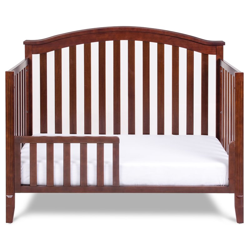 AFG Baby Kali II 4-in-1 Convertible Crib with Leila 2-Drawer Changer in Espresso