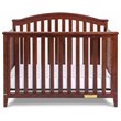 AFG Kali II 4-in-1 Convertible Crib with Leila II 3-Drawer Changer in Espresso