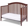 AFG Kali II 4-in-1 Convertible Crib with Leila II 3-Drawer Changer in Espresso