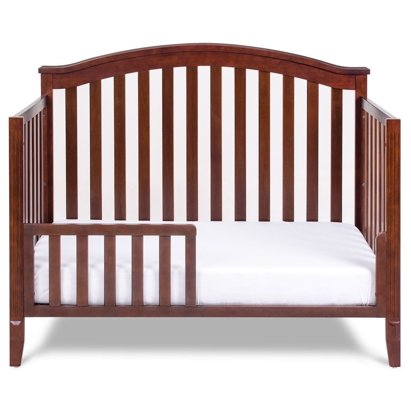 AFG Baby Kali II 4-in-1 Convertible Crib with Grace 3-Drawer Changer in Espresso