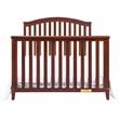 AFG Baby Kali II 4-in-1 Convertible Crib with Grace 3-Drawer Changer in Espresso