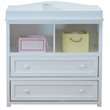 AFG Baby Kali II 4-in-1 Convertible Crib with Leila 2-Drawer Changer in White