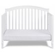 AFG Baby Kali II 4-in-1 Convertible Crib with Leila II 3-Drawer Changer in White