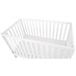AFG Baby Furniture Mila II 3-in-1 Solid Wood Convertible Crib in White