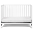 AFG Baby Furniture Mila II 3-in-1 Solid Wood Convertible Crib in White