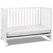 AFG Baby Furniture Mila II 3-in-1 Solid Wood Convertible Crib in White
