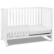 AFG Baby Furniture Mila II 3-in-1 Solid Wood Convertible Crib in White