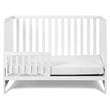 AFG Baby Furniture Mila II 3-in-1 Solid Wood Convertible Crib in White