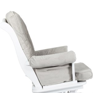 afg baby furniture vinyl sleigh glider chair cushion set