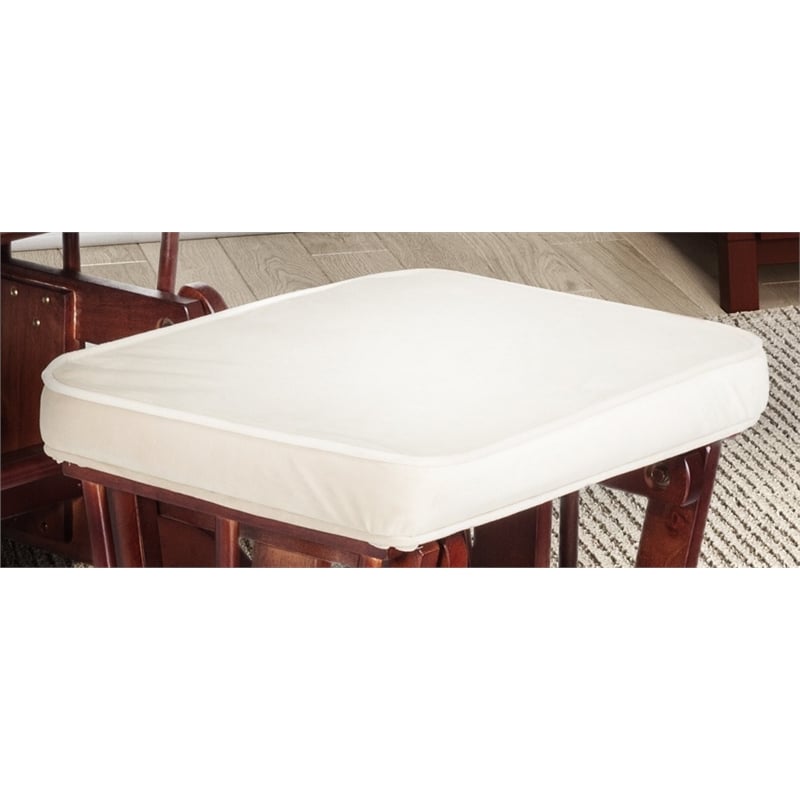 AFG Baby Furniture Sleigh Glider Ottoman Cushion Beige