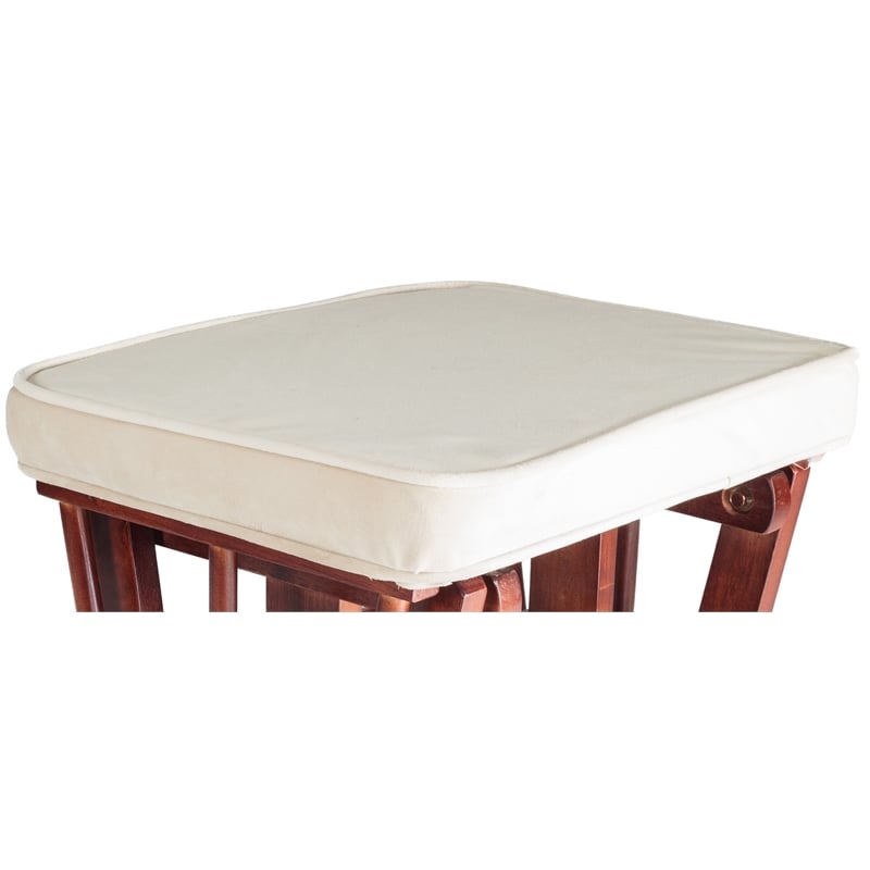 AFG Baby Furniture Sleigh Glider Ottoman Cushion Beige