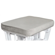 AFG Baby Furniture Sleigh Glider Ottoman Cushion Gray