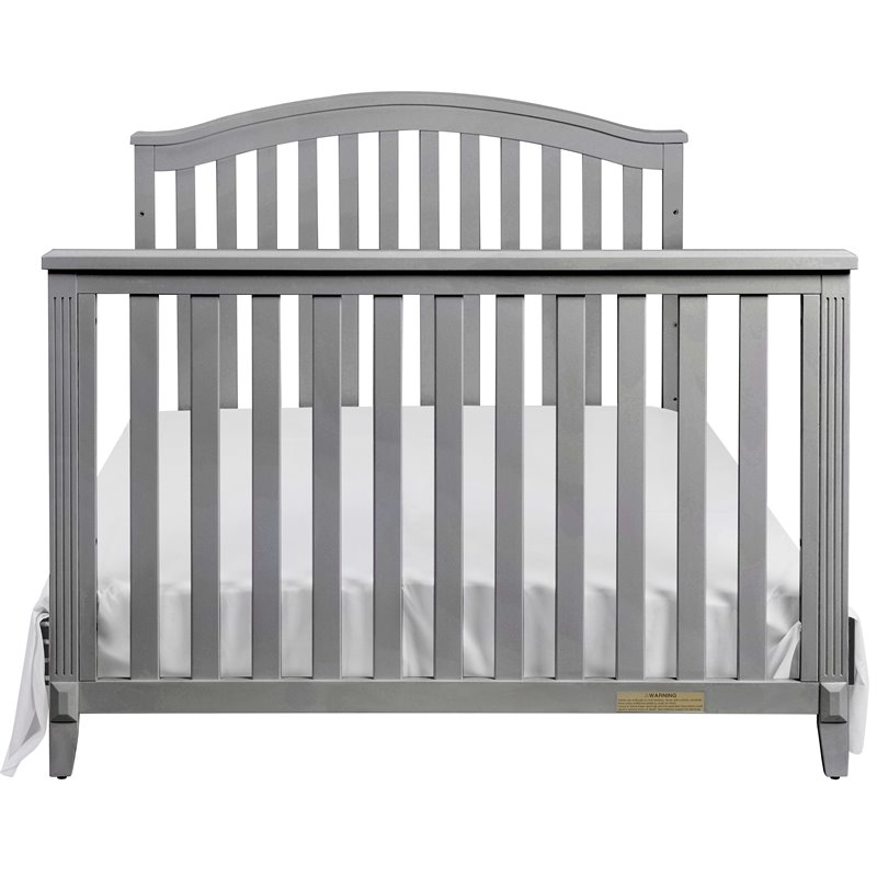 AFG Baby Furniture Kali II 4-in-1 Convertible Crib Gray