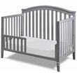 AFG Baby Furniture Kali II 4-in-1 Crib with Grace 3-Drawer Changing Table Gray
