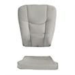AFG Baby Furniture Sleigh Glider Back & Seat Cushions Gray