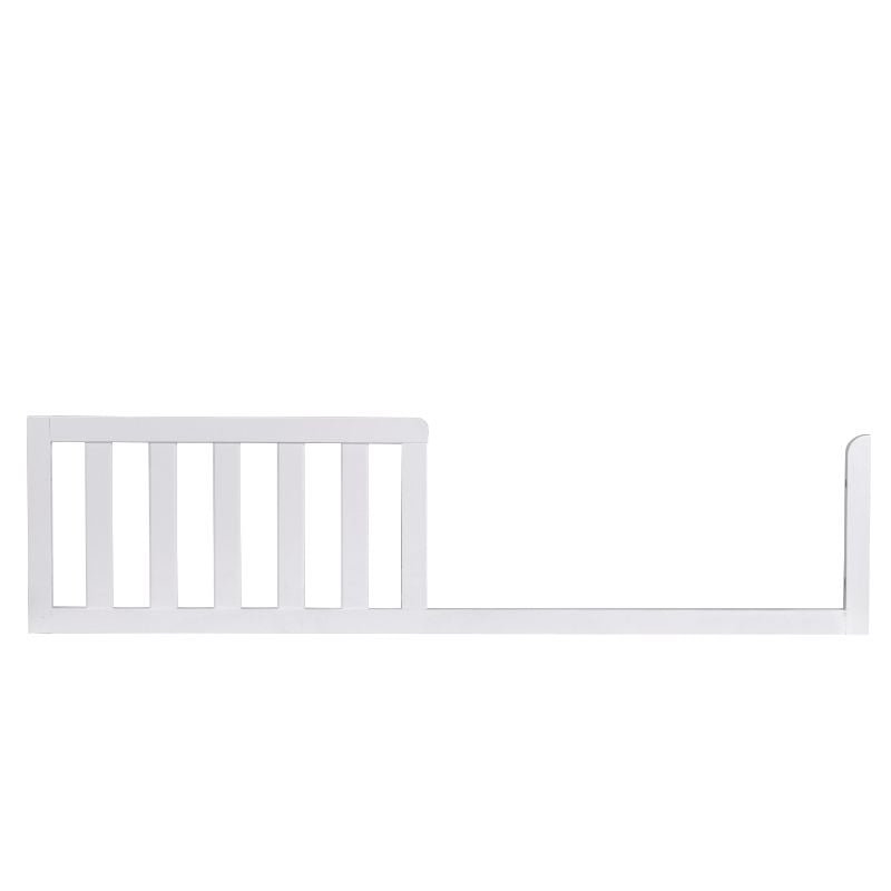 AFG Baby Furniture Kali 4-in-1 Convertible Crib w/ Toddler Guardrail White