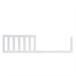 AFG Baby Furniture Kali II 4-in-1 Convertible Crib with Toddler Guardrail White