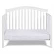 AFG Baby Furniture Kali II 4-in-1 Convertible Crib with Toddler Guardrail White