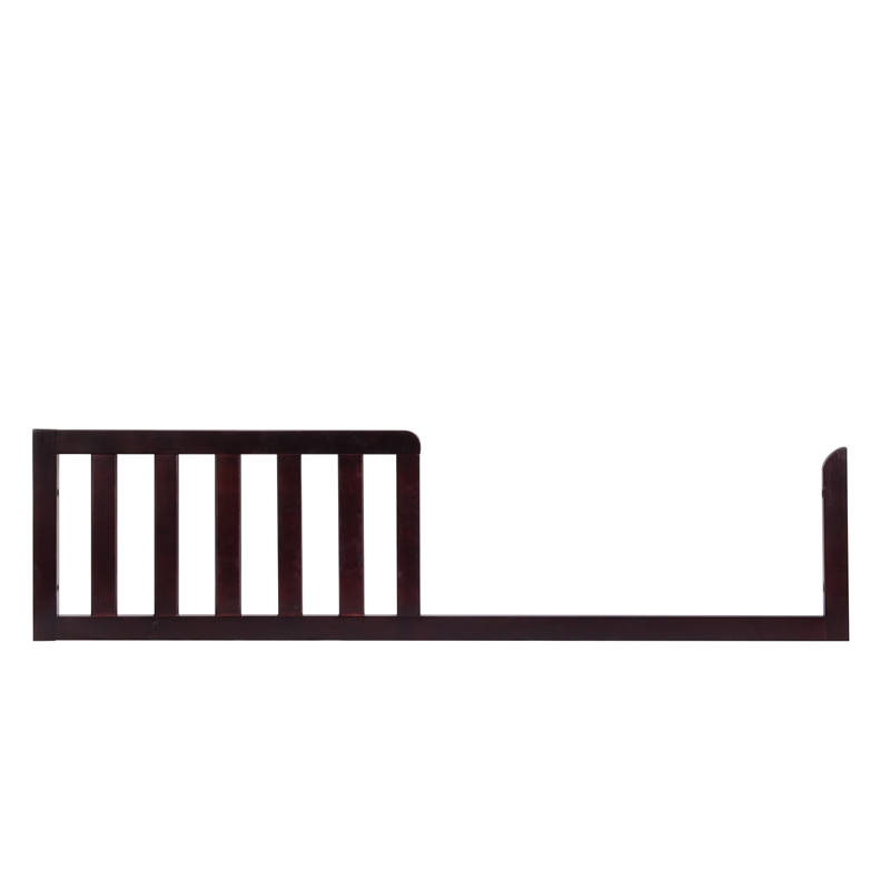 AFG Baby Furniture Kali II 4-in-1 Convertible Crib w/ Guardrail Espresso