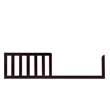 AFG Baby Furniture Kali II 4-in-1 Convertible Crib w/ Guardrail Espresso