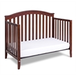 AFG Baby Furniture Kali II 4-in-1 Convertible Crib w/ Guardrail Espresso