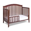 AFG Baby Furniture Kali II 4-in-1 Convertible Crib w/ Guardrail Espresso