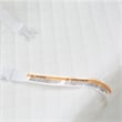 AFG Baby Furniture Vinyl Cover Contoured Changing Pad in White