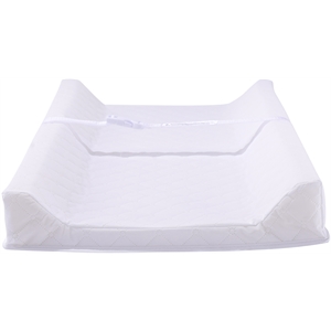 afg baby furniture vinyl cover contoured changing pad in white