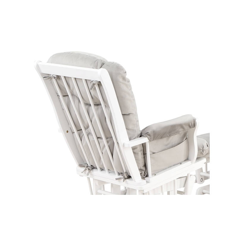 AFG Baby Furniture Alice Glider Chair Cushions Set Gray