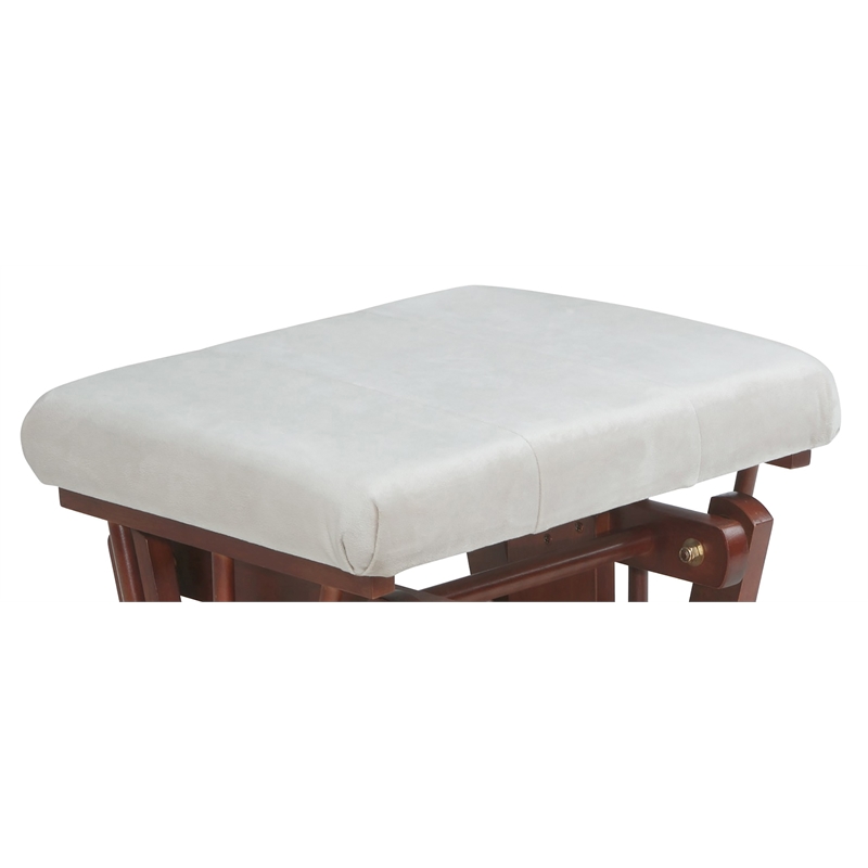 AFG Baby Furniture Alice Fabric Glider Ottoman Cushion Beige