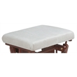 AFG Baby Furniture Alice Fabric Glider Ottoman Cushion Beige