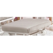 AFG Baby Furniture Alice Fabric Glider Ottoman Cushion Gray