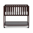 AFG Baby Furniture Mila Modern Solid Wood Portable Bassinet in Espresso