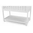 AFG Baby Furniture Mila Modern Solid Wood Portable Bassinet in White