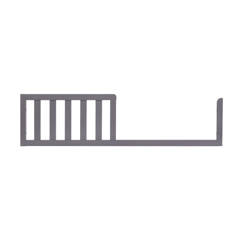 AFG Baby Furniture Kali II Wood 4-in-1 Convertible Crib and Changer in Gray