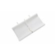 AFG Grace 3-Drawer Changing Table with Contoured Changing Pad Pecan