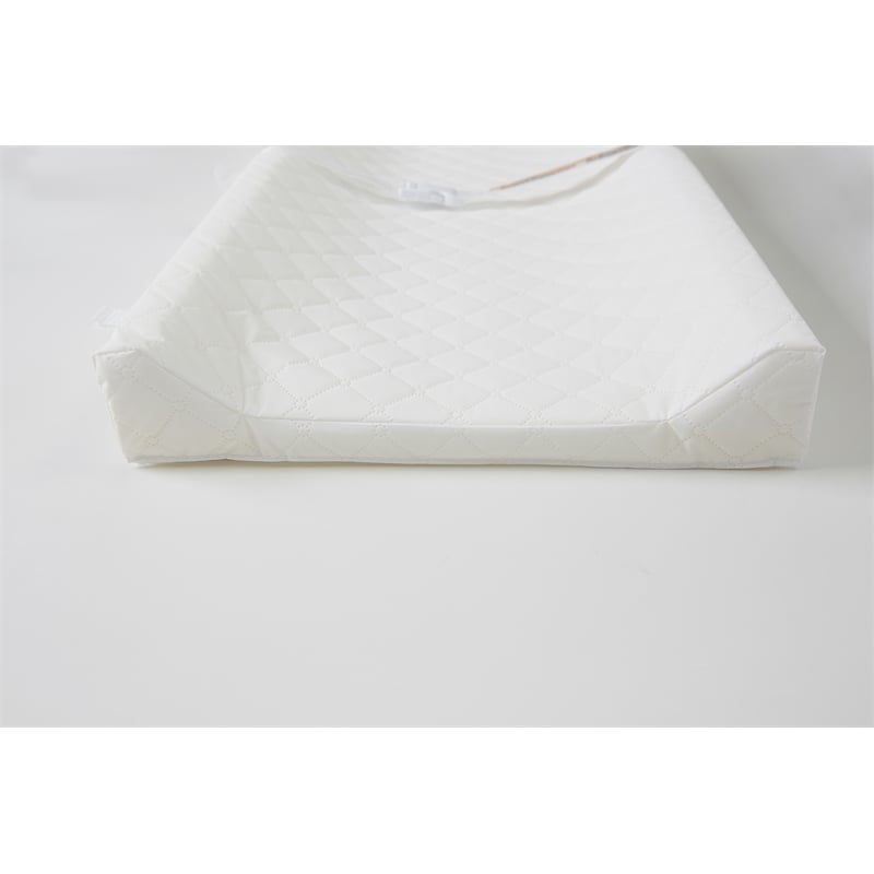 AFG Grace 3-Drawer Changing Table with Contoured Changing Pad Pecan