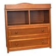 AFG Baby Furniture Leila 2-Drawer Changing Table Pecan