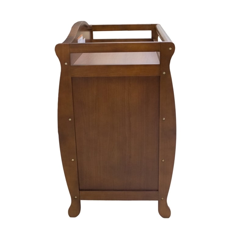 AFG Baby Furniture Grace 3-Drawer Changing Table w/ Fabric Cover Pad - Espresso
